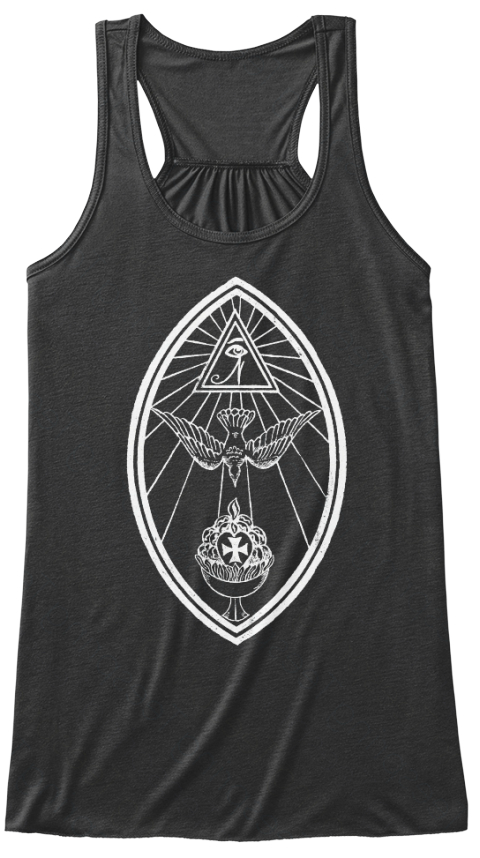 gray lamen women's tank top