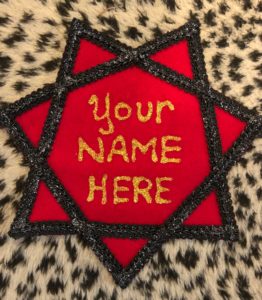 felt babalon star